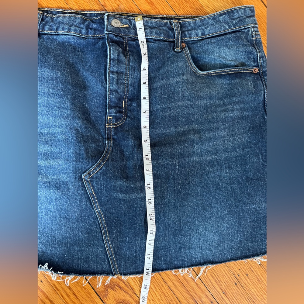 Old navy denim skirt, size 18 barely used - Picture 6 of 6